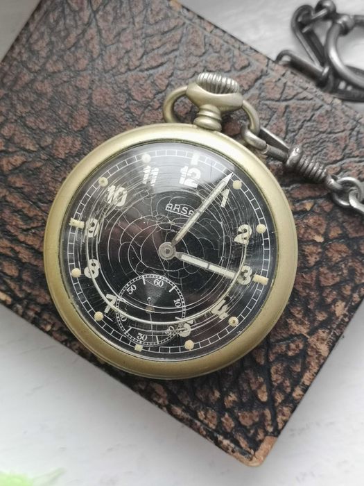 Kolekcjonerski zegarek kieszonkowy ARSA 2WS