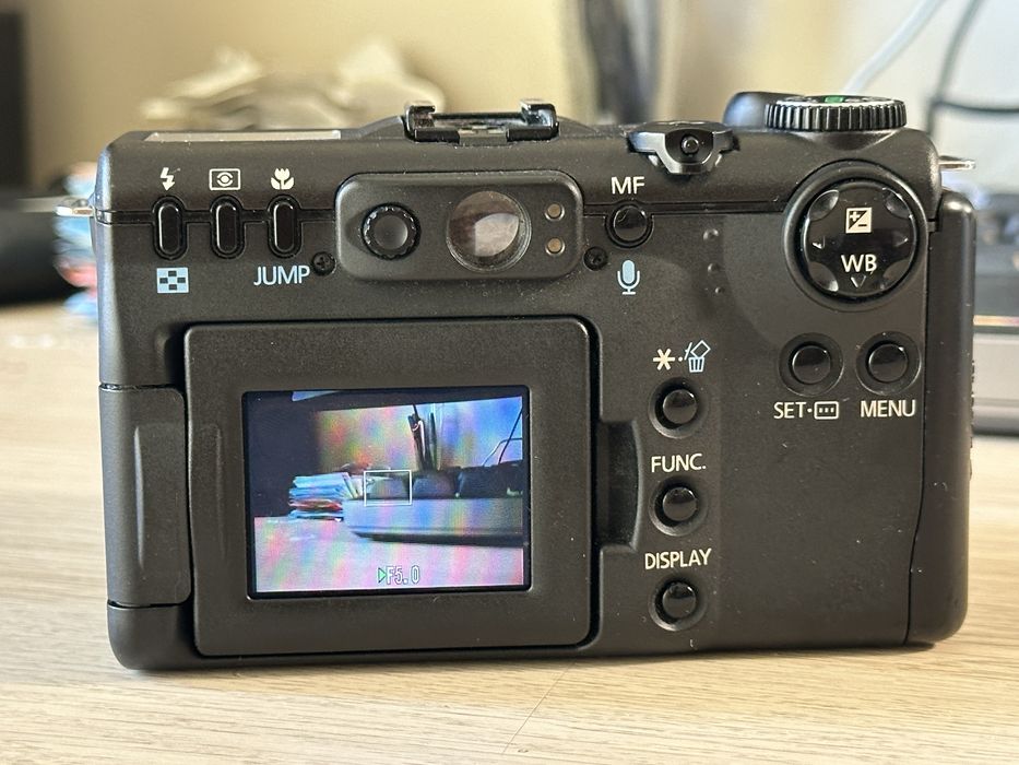 Canon PowerShot G5 - sensor defeituoso