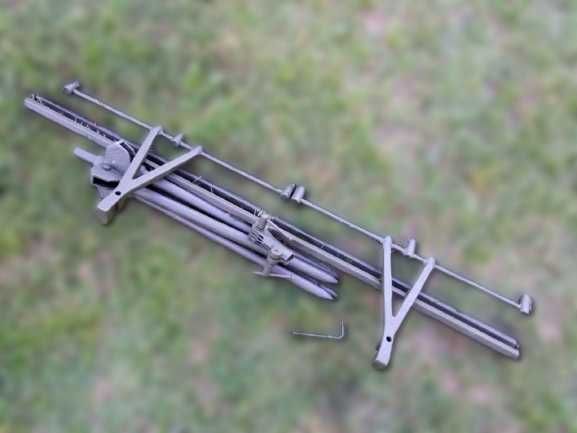 Продам металевий Rod Pod для 3 вудок — карпова підставка "качелька"