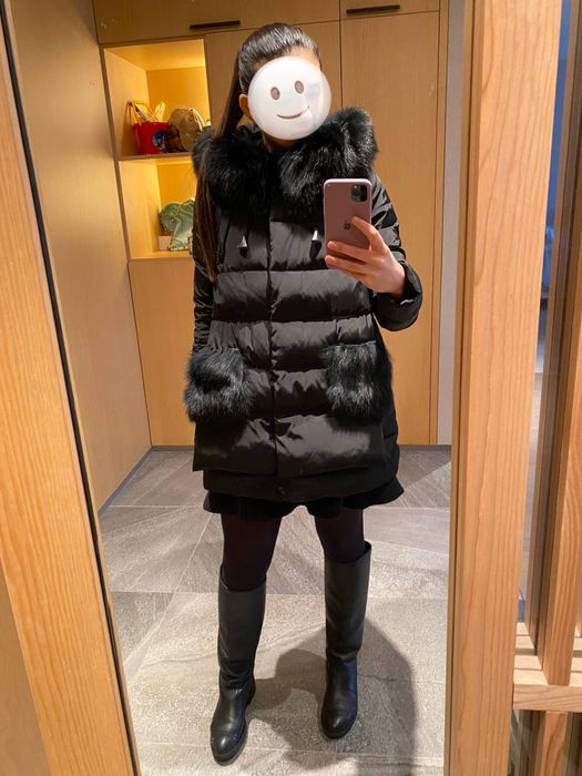 Куртка зимняя лиса