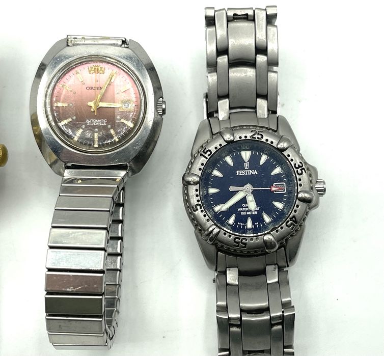 Relogios pulso antigos, festinha, orient, timex
