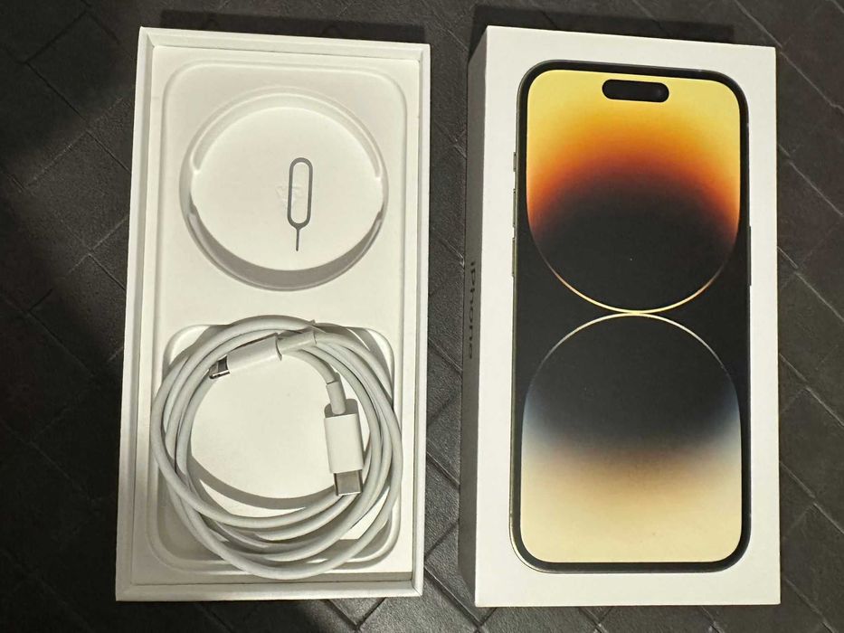 iPhone 14 pro złoty
