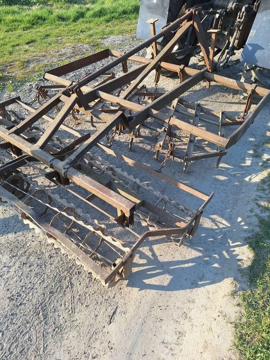 Agregat uprawowy, przedsiewny, brona ciężka, kultywator, gruber, 220cm.