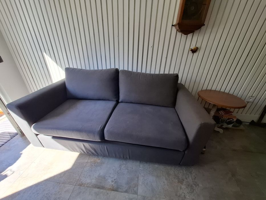 Sofa, kanapa dwuosobowe z możliwością rozłożenia Ikea Vimle