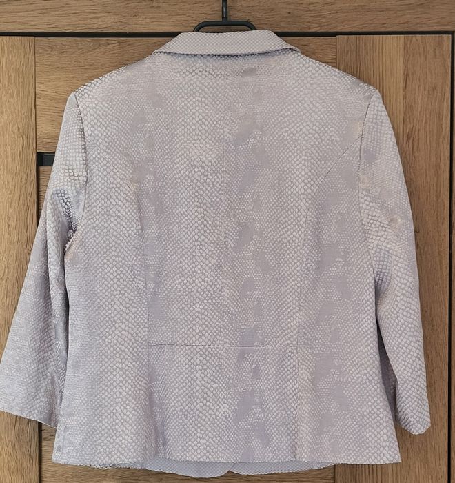 Garsonka wizytowa sukienka żakiet z sukienką 42 44 komunia ślub