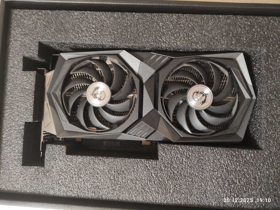 Продам відеокарта MSI GeForce RTX 3060 Gaming X 12GB GDDR6
