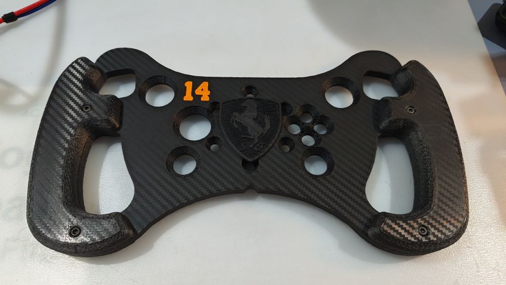 Mod Volante F1 / GT (Impressão 3D) para Thrustmaster T300 RS / GT