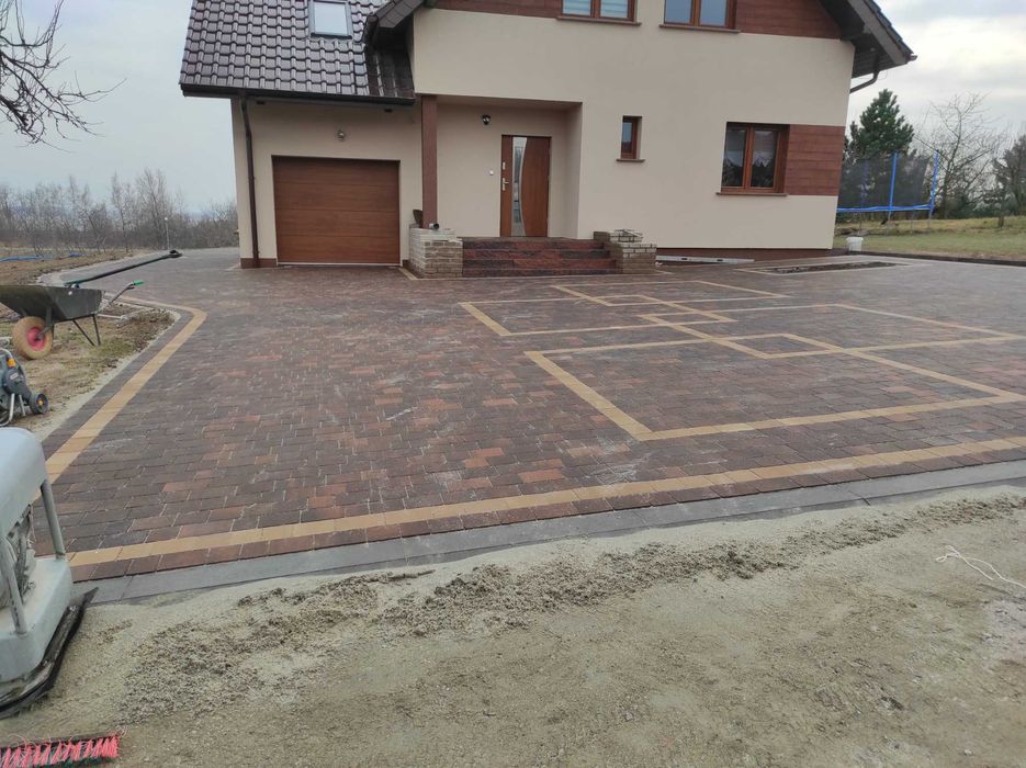 Układanie Kostki Brukowej,Betonowej, granitowej,Brukarstwo,minikoparka