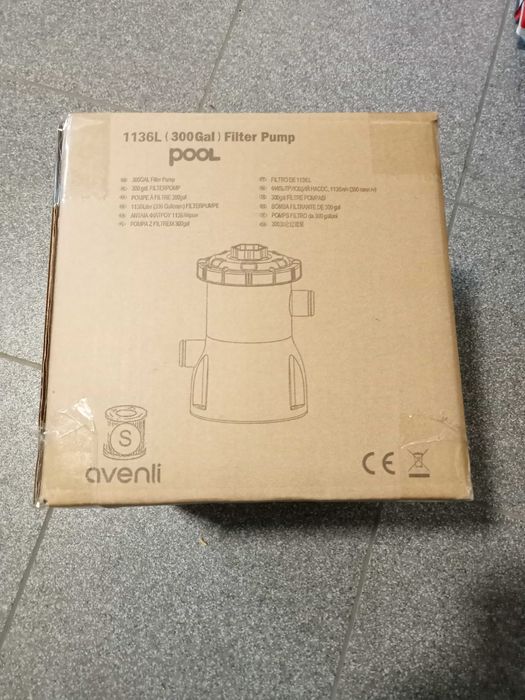 Avenli basen rozporowy 2,4m 63cm z pompą 2074L