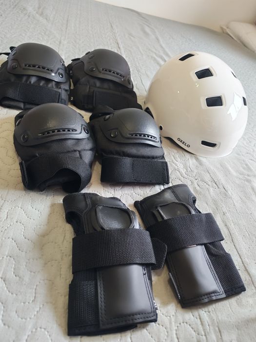 Vendo patins e acessórios