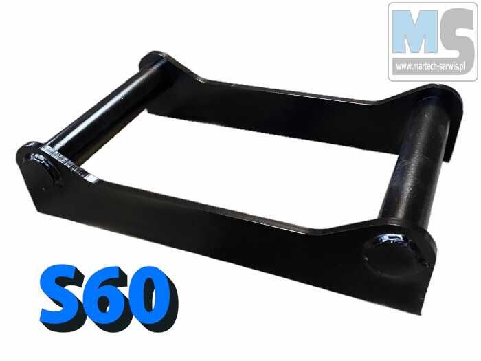 Mocowanie szybkozłącze skandynawskie Volvo S60 ramka płyta adaptacyjna