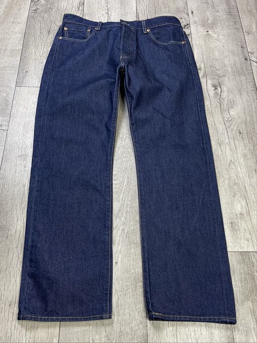 Levis штаны джинсы W34 L30 размер синие прямые