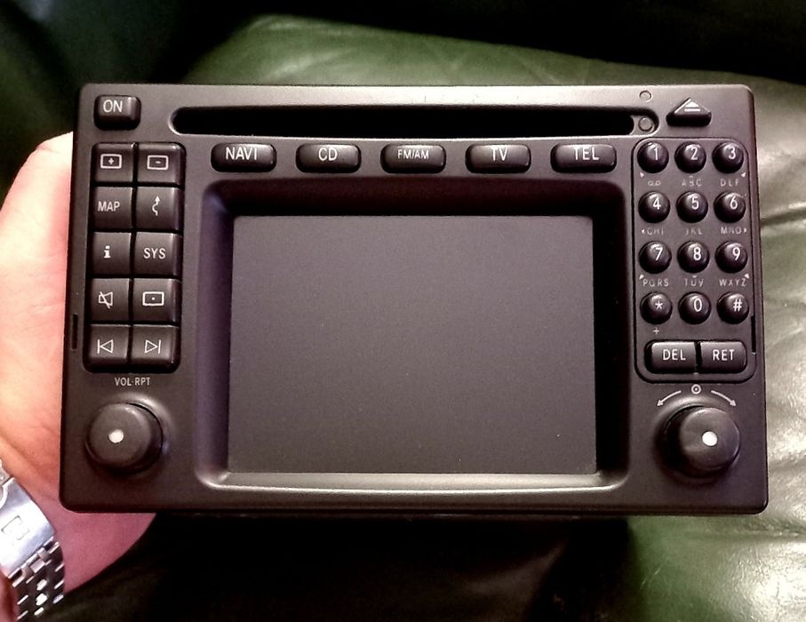 Rádio BOSCH Command 2.0 Mercedes-Benz TV GPS PHONE CD's Original