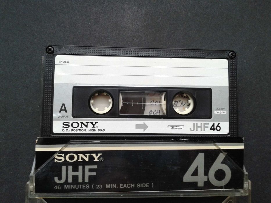 Аудиокассеты Sony UCX 90, Sony JHF 46, Sony EHF 90, Sony BHF 46