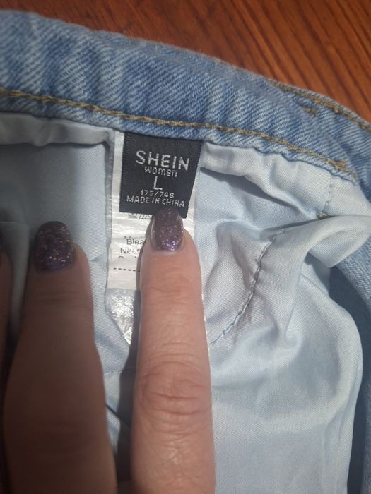 Jeans szerokie damskie