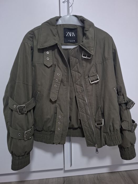 куртка бомбер оверсайз Zara
