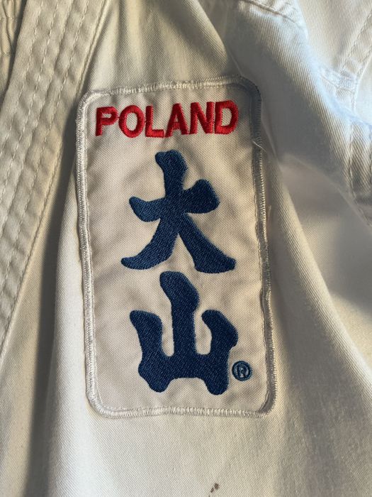 Strój karate z naszywką Oyama r150