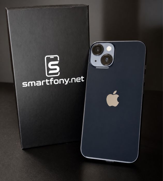iPhone 14 128 GB Midnight | Jak Nowe | 6M Gwarancji | 100% Bateria | SIM+eSIM