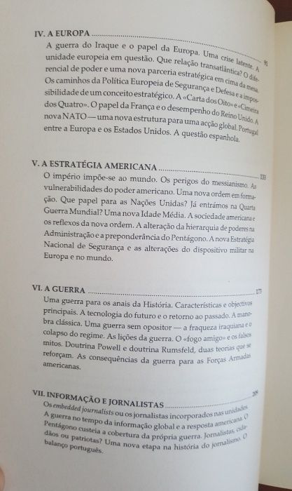 E depois do Iraque?