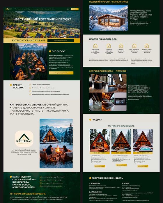 Ваш ідеальний сайт тут: від лендінгу до складних систем. Пишіть!