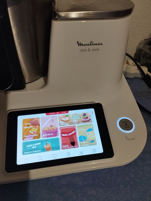 Robot de cozinha Molinex e grelhador elétrico