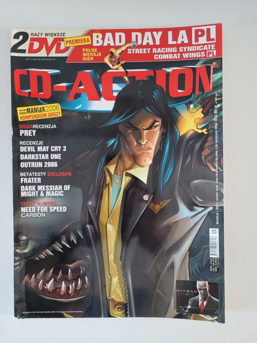 Gazeta, czasopismo, miesięcznik CD-ACTION 09/2006