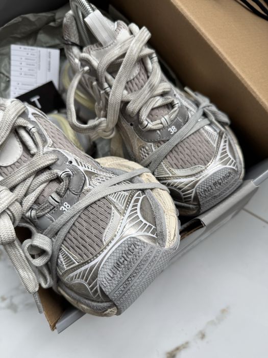 Balenciaga 3XL 38 женские original new white лето баленсиага track