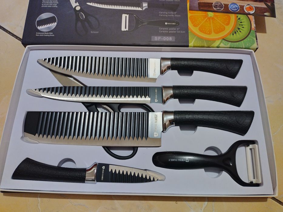 Набір ножів для кухні Swiss Family