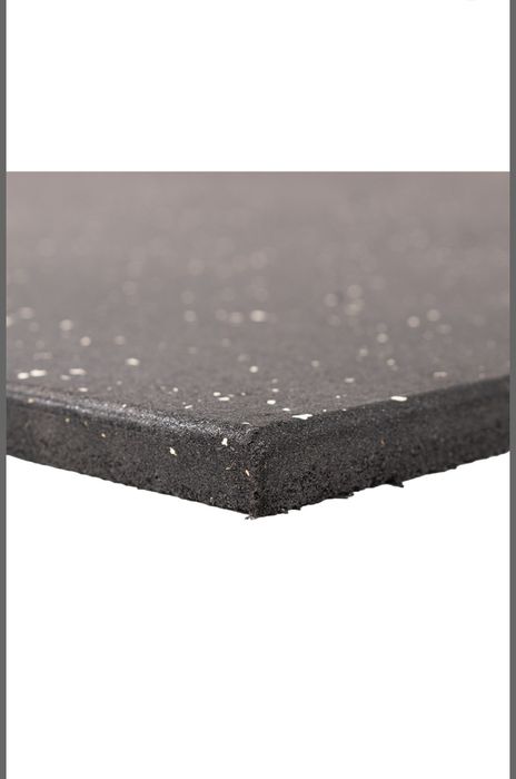 1x Pavimento placa borracha ginásio 1mx1m 15mm Novo