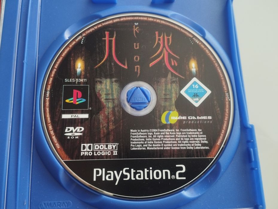 Kuon Ps2 (Jogo Raro)