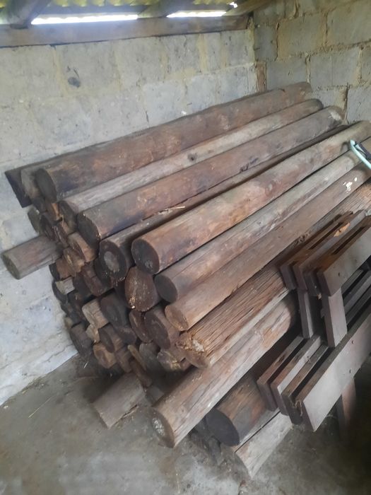 Słupki impregnowane