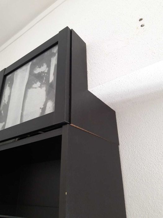 Armário de apoio preto