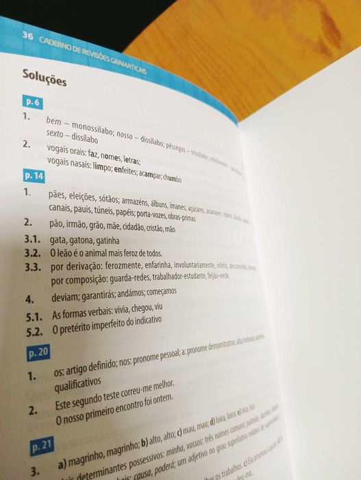 Caderno de Revisões Gramaticais