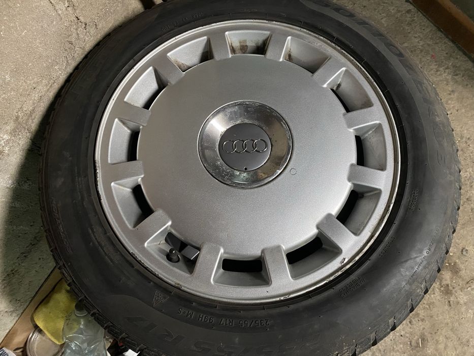 Alufelgi 17 5x112 Audi Speedline A8 d2 dekielki