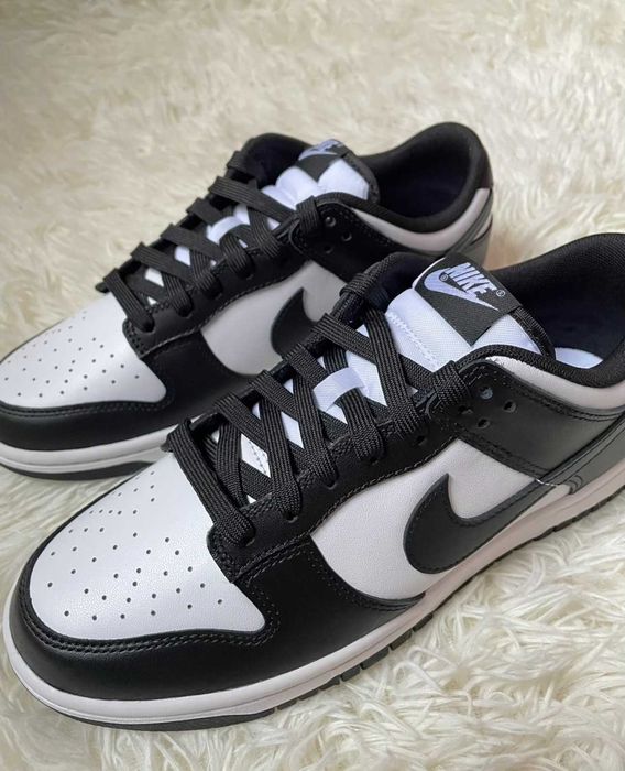 Buty Nike dunk czarno białe R.38.5