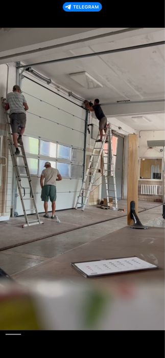 Автоматика для воріт , Секційні ворота