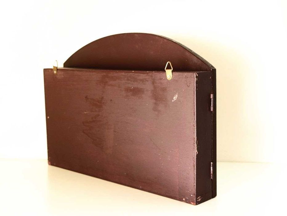 Chaveiro Harley Davidson em relevo pintado à mão