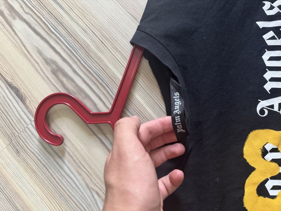 Palm Angels Dubai Sprayed Heart Logo
