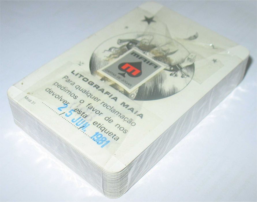 Litografia Maia - Baralho de Cartas dos anos 80