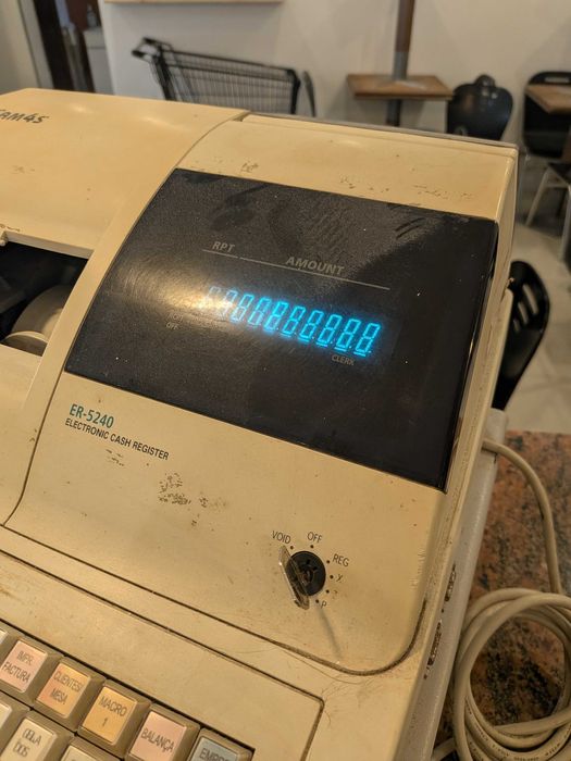 Caixa Registadora SAM4S ER-5240 (Estado AVARIADA)