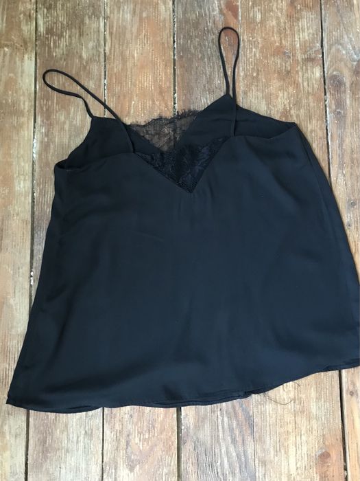 Bluzka nocna,gora od pizamy czarna marki Topshop rozmiar M