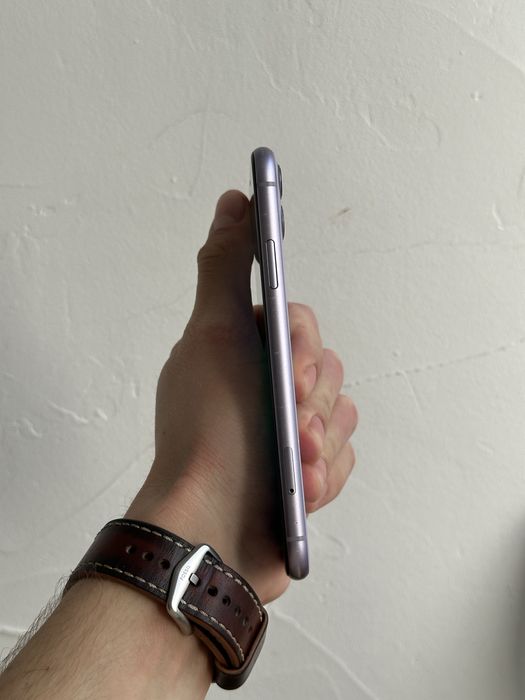 ІДЕАЛЬНИЙ iPhone 11 Purple 64GB • АКБ 100% • Face ID працює • Оригінал
