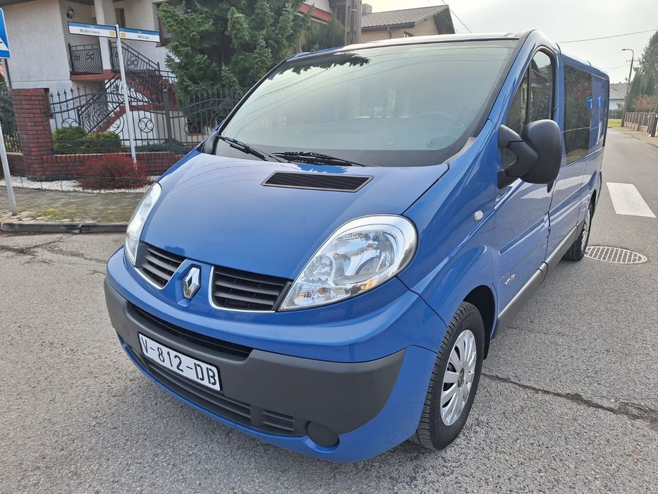 Renault Trafic  2.5 DCI 115KM * LONG * 232 000* Brygadówka 5-osobowa *