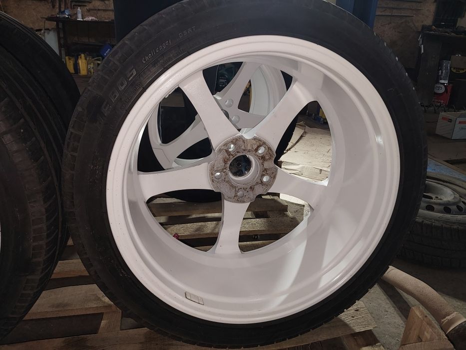 Диски кованые Slik R19 с резиной 245 40 R19