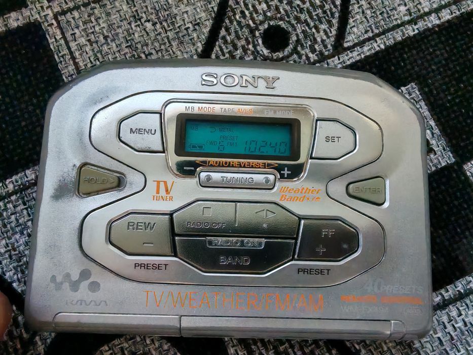 Sony wm fx494 плеер