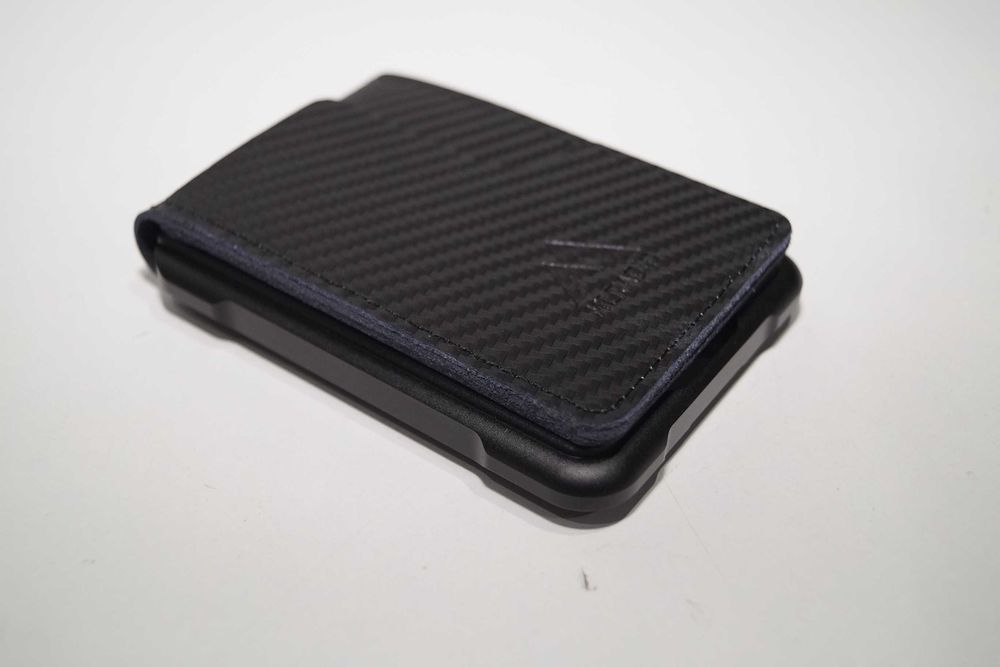 257 MURADIN Taktyczny Minimalistyczny Portfel Męski na karty RFID czarny