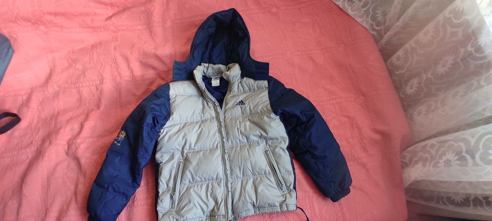 Kurtka puchowa, Adidas b. Ciepła, junior 150