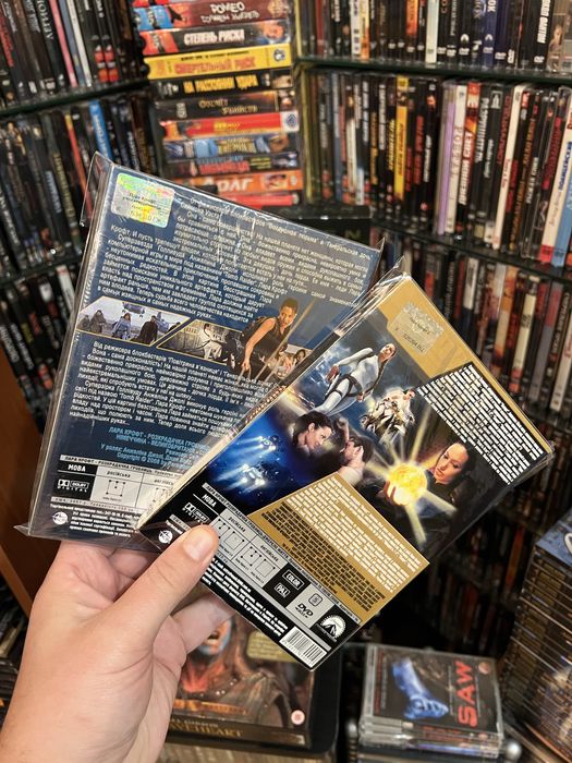 Лара Крофт 1-2 Ліцензія Двд