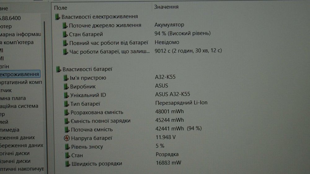Ноутбук 15.6 Asus Ryzen 7 7435HS/16GB/SSD 512/RTX 3050 4gb стан НОВОГО