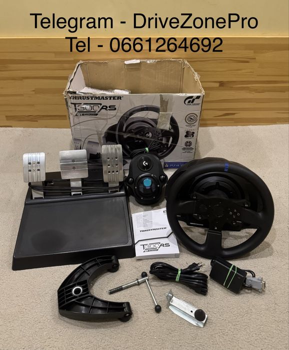 Thrustmaster T300 RS GT + шифтер Logitech